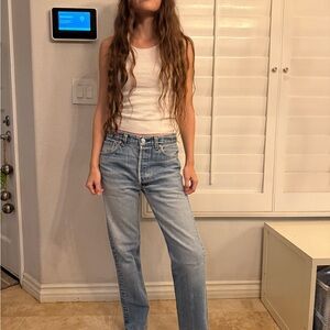 Levi's Light Blue Straight Leg Women's Jeans